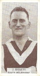 1933 Wills's Victorian Footballers (Small) #123 Jack Bisset Front